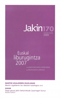 Jakin 170.  2009