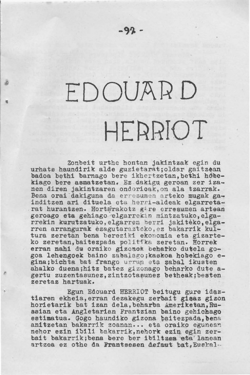 Edouard Herriot